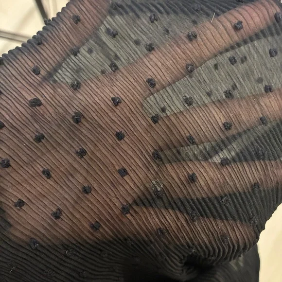 Maje Midnight Ruffle Top - Picture 7 of 8